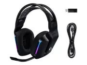 Logitech G733 LightSpeed Wireless RGB Gaming Headset - BLACK, Ultra Lightweight