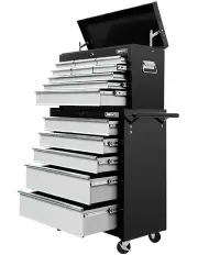 [Giantz] 14 Drawer Trolley Tool Box in Grey