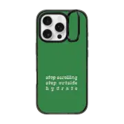 iPhone 16 Pro Impact Ring Stand Case MagSafe Compatible step outside