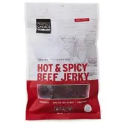 People's Choice Beef Jerky - Classic - Hot & Spicy - Big Slab - Whole Muscle ...