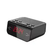 New Digital AM/ FM Alarm Clock Radio with Dual Alarm Snooze Sleep Time Player TR