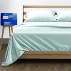 100% Egyptian Cotton Sheets Set King - 1000 High Thread Count, Luxury 5-Star Hot