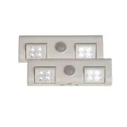 Magic Living LED Cabinet Light With Sensor - 2 Pack - White