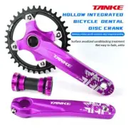 Bicycle Chainring Hollow Integrated Crankset Wide Bike MTB Hole Sprocket Crank