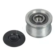 SWAG Alternator Freewheel Clutch Fits CHEVROLET OPEL VAUXHALL 1.2-1.6L 1204178