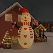 Christmas Inflatable Snowman with LEDs 630 cm vidaXL