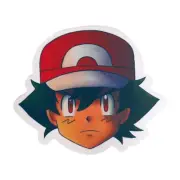 Ash Ketchum Pokémon Sticker