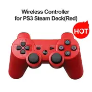 PS3 Controller Joystick Gamepad Wireless Bluetooth Joypad For Sony Playstation 3 Super Slim PC Game Console Control 6 Axis Red