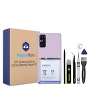 Samsung Galaxy S20 FE Compatible Battery & Back Cover Lens Installed Replacement DIY Repair Tools Kit
