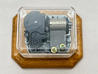 Sankyo Japan Music Box Movement - Love is a Many Splendored Thing- NOS