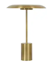 Smith LED Table Lamp with USB Port in Aged Bronze