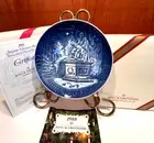 1988 Bing & Grondahl Christmas Plate Hans Christian Andersen with 2 boxes/cert