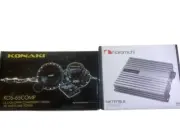 Amplifier & Component Speaker COMBO 6.5 6 1/2 Nakamichi / Konaki Car audio