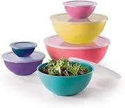 Scullery Kolori Prep Set of 6 Mixing Bowls Multicolour