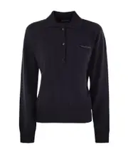 Peserico Chain-Link Detailed Drop Shoulder Jumper 40 Black