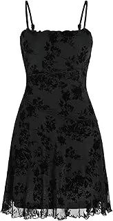 [CIDER] Summer Dress Floral Dress for Women Midi Floral Lace Mini Dress