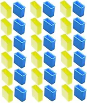 SEWACC USB Male Dust Covers 40pcs Silicone USB Port Protectors Travel-Friendly Dust Caps for All Devices