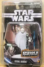 Star Wars General Grievous 9 of 12 Episode III Heroes Villains 2006 W/ Protector