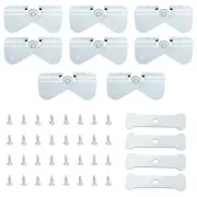Gutter Zipper Hinges for Gutter Downspout Extension, Gutter Extension Hinge C...