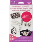 SCULPEY Premo Mokume Gane Jewellery Kit - Metallic Oven Bake Clay + Tools