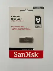 SanDisk Ultra Luxe - USB flash drive - 64 GB - USB 3.1 BRAND NEW