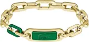 [Lacoste] Men's Crew Chain Bracelet, Gold, 190mm