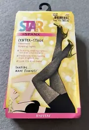 New Spanx Star Power Center-Stage Patterned Shaping Tights Women’s Size C Whimsy