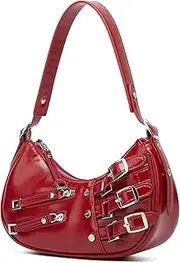 [Jusavie] Y2k Satchels Spicy Purses Wallets Scorching Styling Leather Bag Chic Hobo Bag Clutch Tote Crossbody Bags for Women 2024