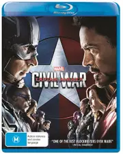 Captain America Civil War Blu ray