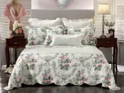 Bianca Rosedale Multi Bedspread Set Green