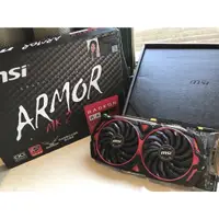 在飛比找蝦皮購物優惠-台中可面交 MSI Radeon RX570 ARMOR 8