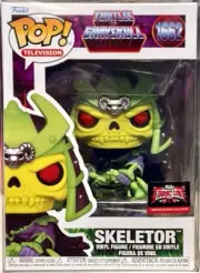 SKELETOR 1662 Funko Pop Television TURTLES OF GRAYSKULL Targetcon LE w/PROTECTOR