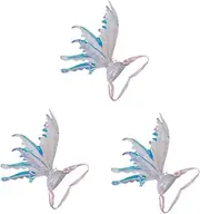 Wing Decoration Butterfly Supply Dress up Prop Electric Wing Cosplay Wings Butterfly Wing Prop Decors Decorative Wing Festival Prop Plastic