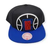 Mitchell & Ness Los Angeles Clippers Neon Crop XL Adjustable Snapback Hat Cap