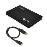 2.5'' Ultra Slim Portable External Hard Drive USB3.0 HDD Storage for 1TB Black