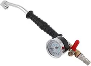 HORIALENCE Heavy Duty Tire Inflator with Extended Nozzle and Built Pressure Gauge for Quick Inflation of Truck Tires Accurate Air Pressure Measurement and Easy Access Confined Spaces