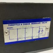MSA-03-X-40 MSA-03-Y-40 For YUKEN Throttle & Check Modular Valve