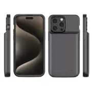 For iPhone 13,14,15 Plus,15 Pro Max - Battery Charger Power Bank Charging Case