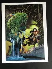 Dark Nights Metal #2 COVER DC Comics Poster Print 12x16 Swamp Thing Batman