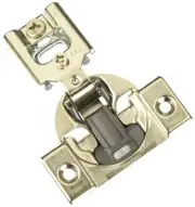 38N355BE08x20S Compact Soft-Close 1/2" Overlay Blumotion Hinge, Nickel Finish...