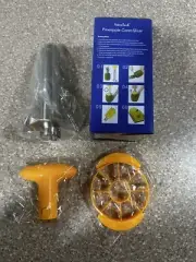 Pineapple Corer Cutter Stainless Steel Fruit Peeler Slicer Yellow Stem Tool