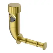 evekare 32mm Brushed Brass Toilet Roll Holder