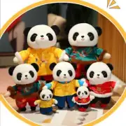 Realistic Panda Bear Plushes Toy Simulated Rare Animals Panda