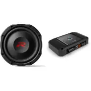 Alpine RS-W10D4 10" Shallow R-Series Sub w/ R2-A75M Mono Amp Bundle