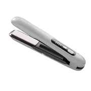 2 in 1 Portable Hair Straightener and Curler Cordless USB Mini Hair Flat Iron-White