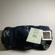Primark Bambi Thumper Sherpa Throw Blanket Blue Flower Deer Disney New