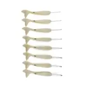 Ergonomic Fish Tail Handle Crochet Hook 2.5mm-6.0mm Aluminum Crochet Hook