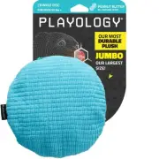 Plush Crinkle Disc for Large to X-Large Dogs 50lbs & up | Engaging All Natura...
