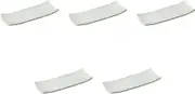 Set of 5 Water Cloud Protruding Dishes, 9.8 x 3.7 x 1.1 inches (25 x 9.5 x 2.7 cm) | Setomonohonpo