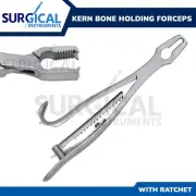 KERN Bone Holding Forceps 9" With Ratchet - Orthopedic Surgical German Grade
